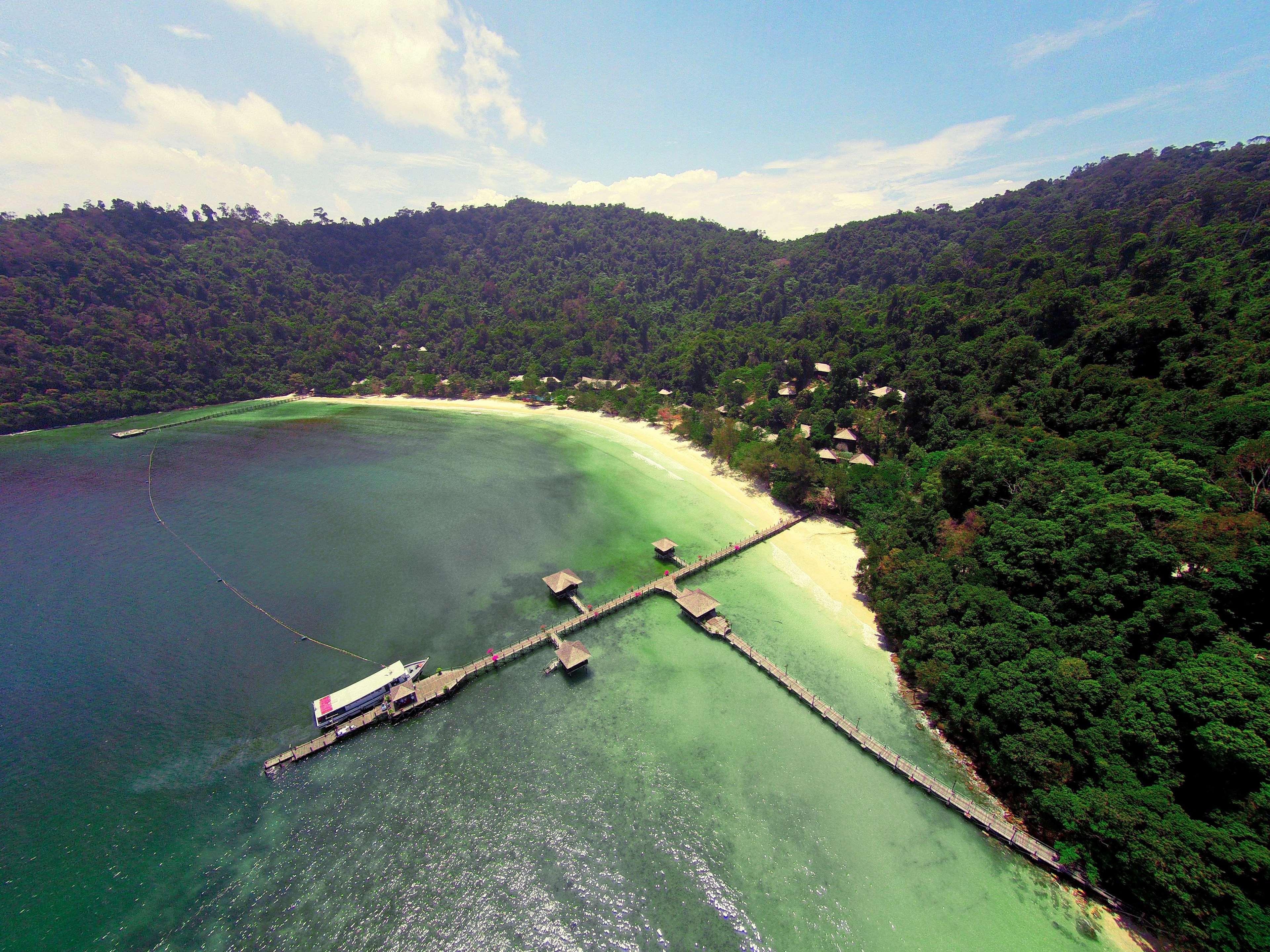 Bunga Raya Island Resort & Spa Gaya Island Exterior foto