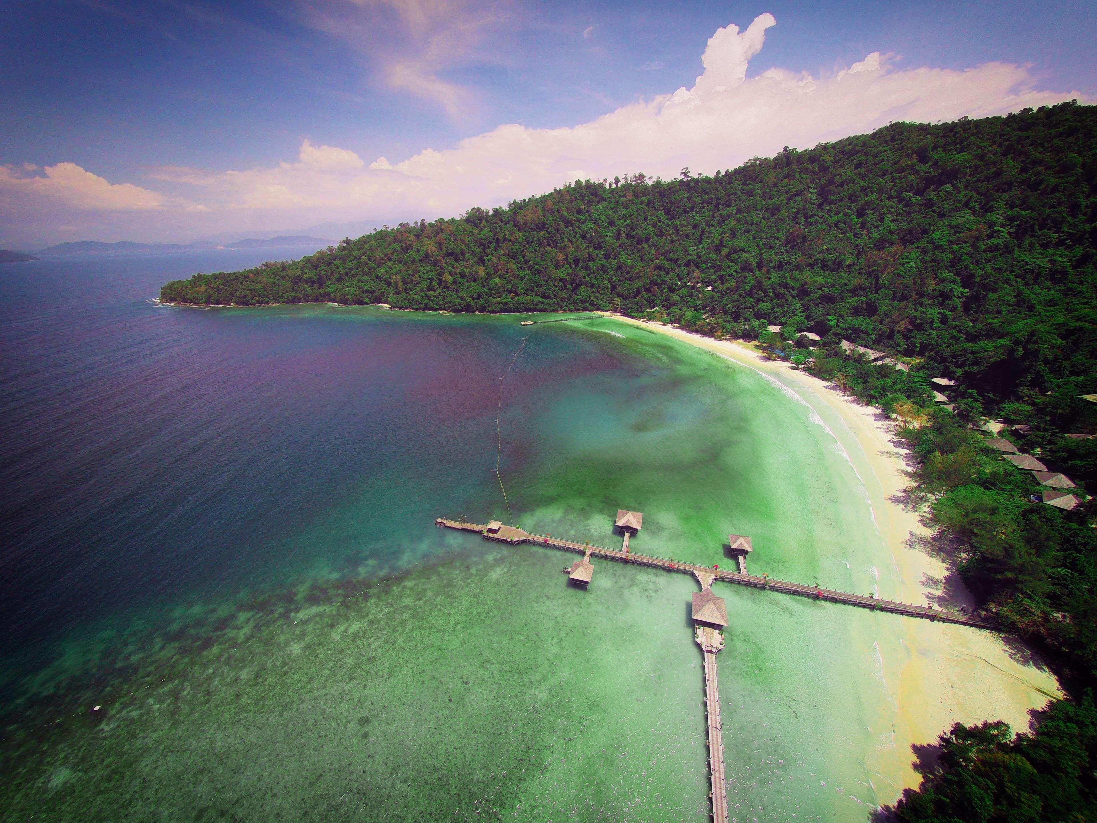 Bunga Raya Island Resort & Spa Gaya Island Exterior foto