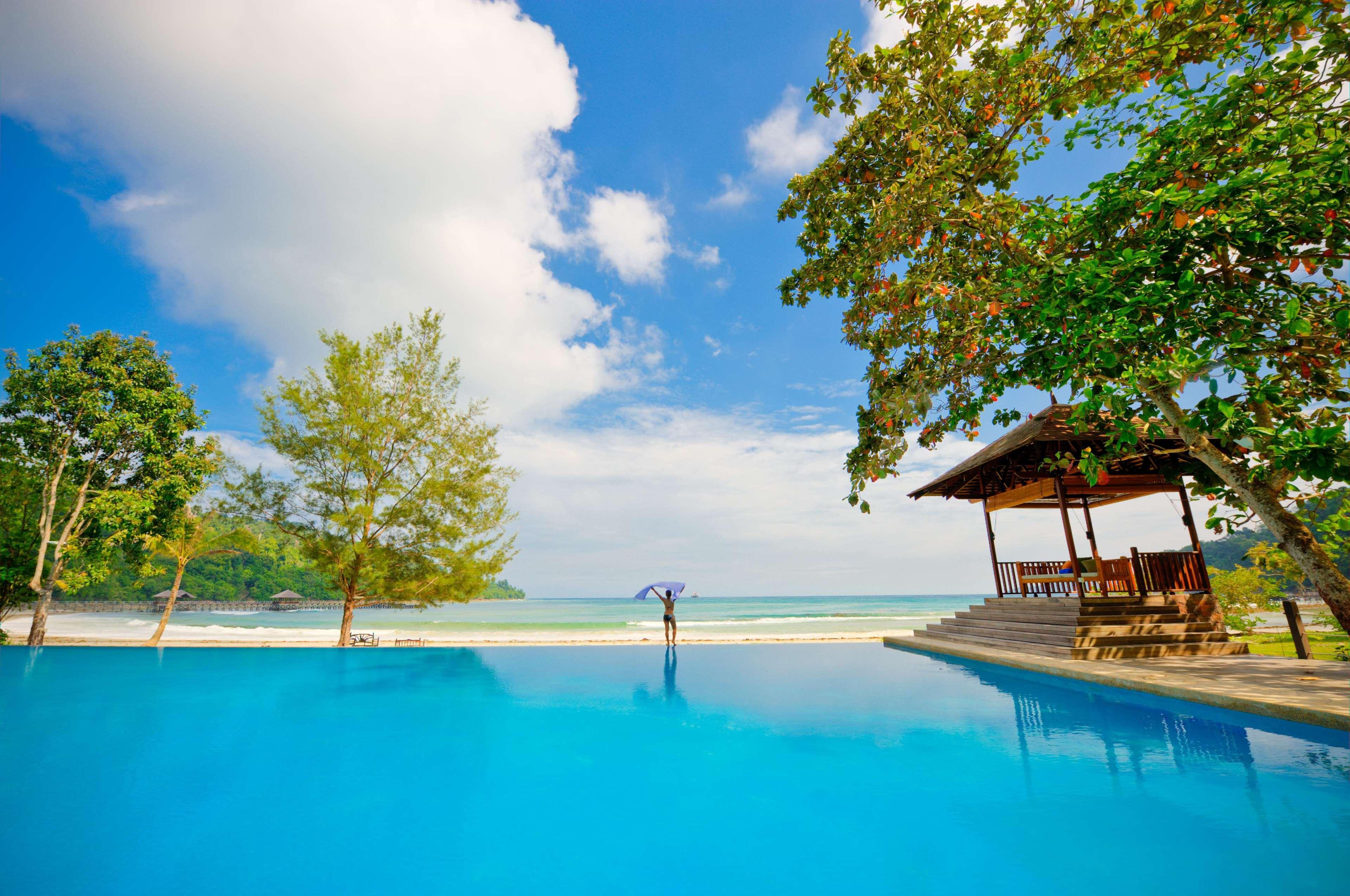 Bunga Raya Island Resort & Spa Gaya Island Exterior foto