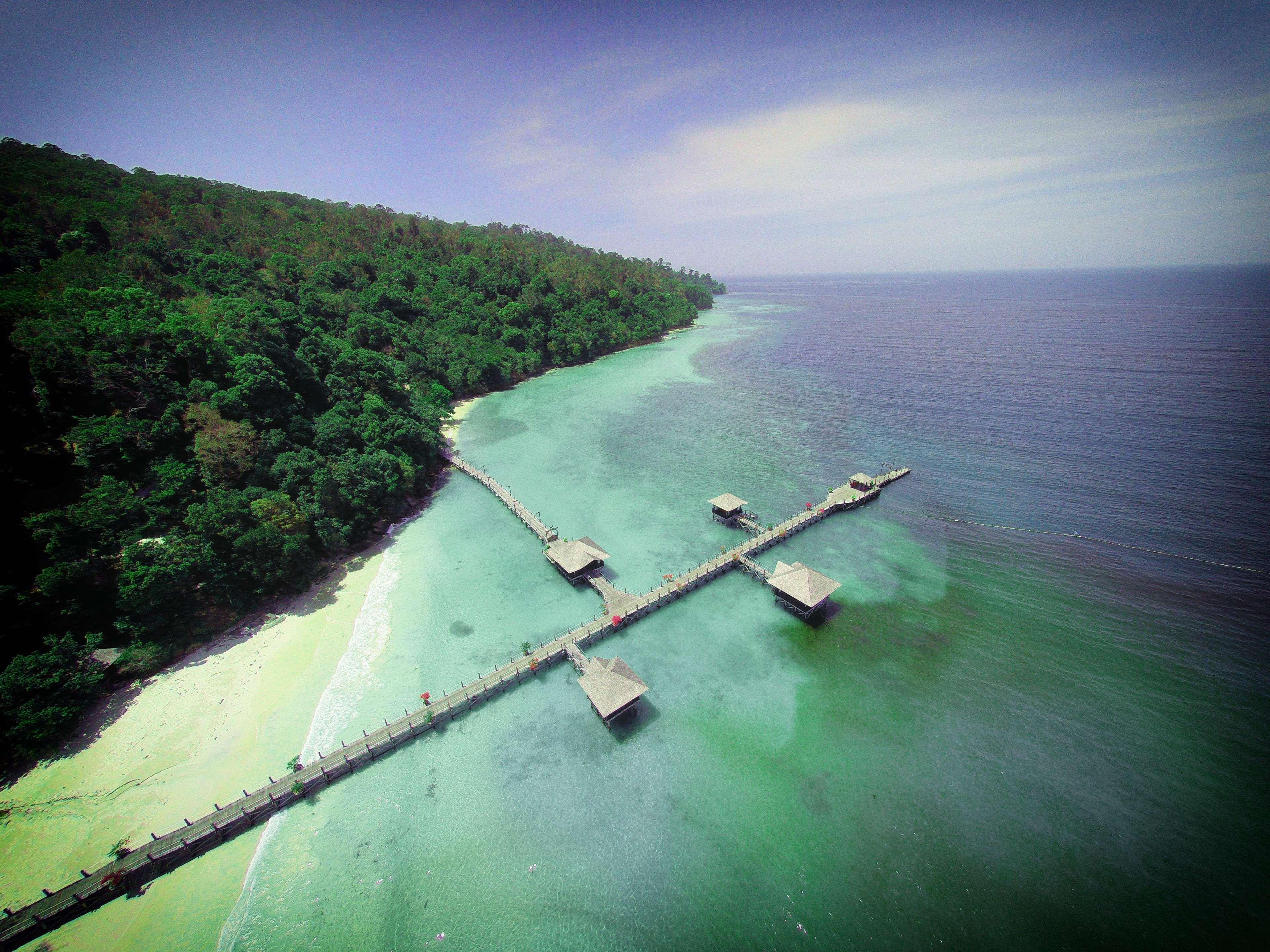 Bunga Raya Island Resort & Spa Gaya Island Exterior foto