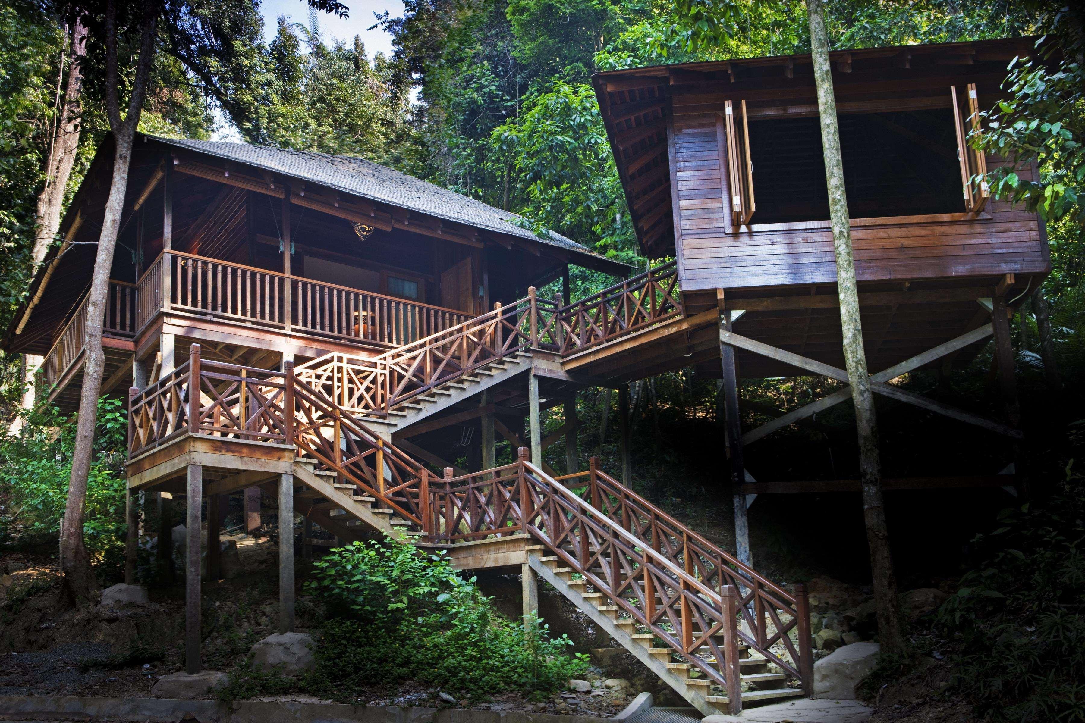 Bunga Raya Island Resort & Spa Gaya Island Exterior foto