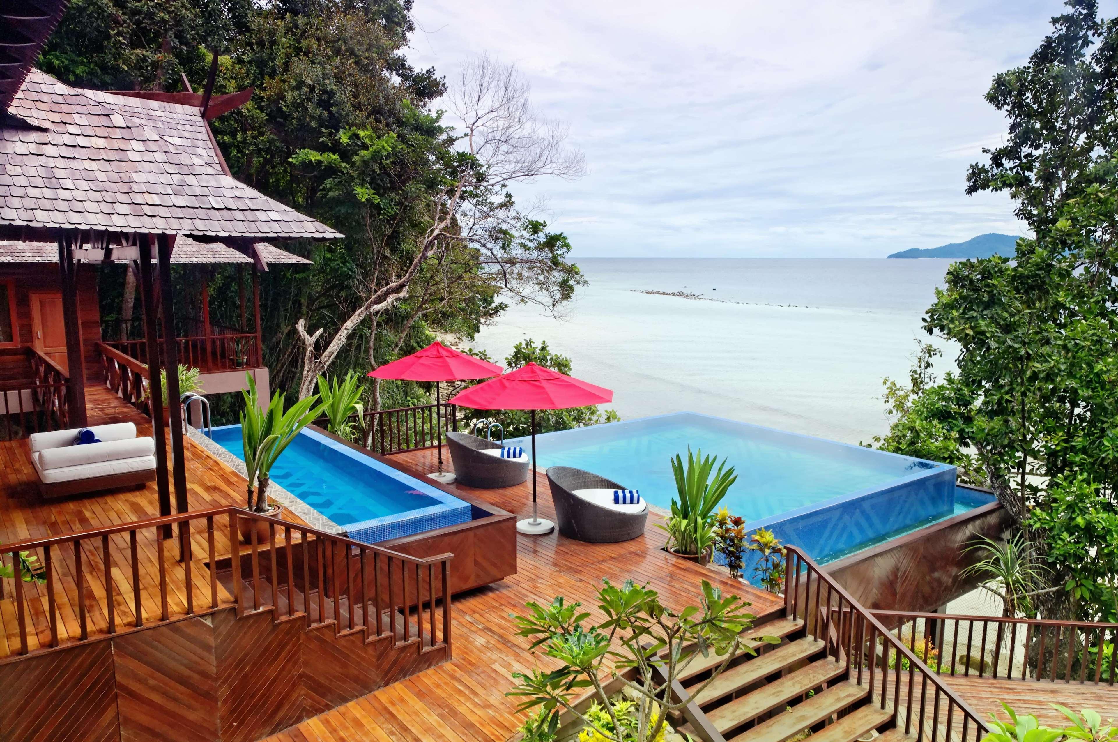 Bunga Raya Island Resort & Spa Gaya Island Exterior foto