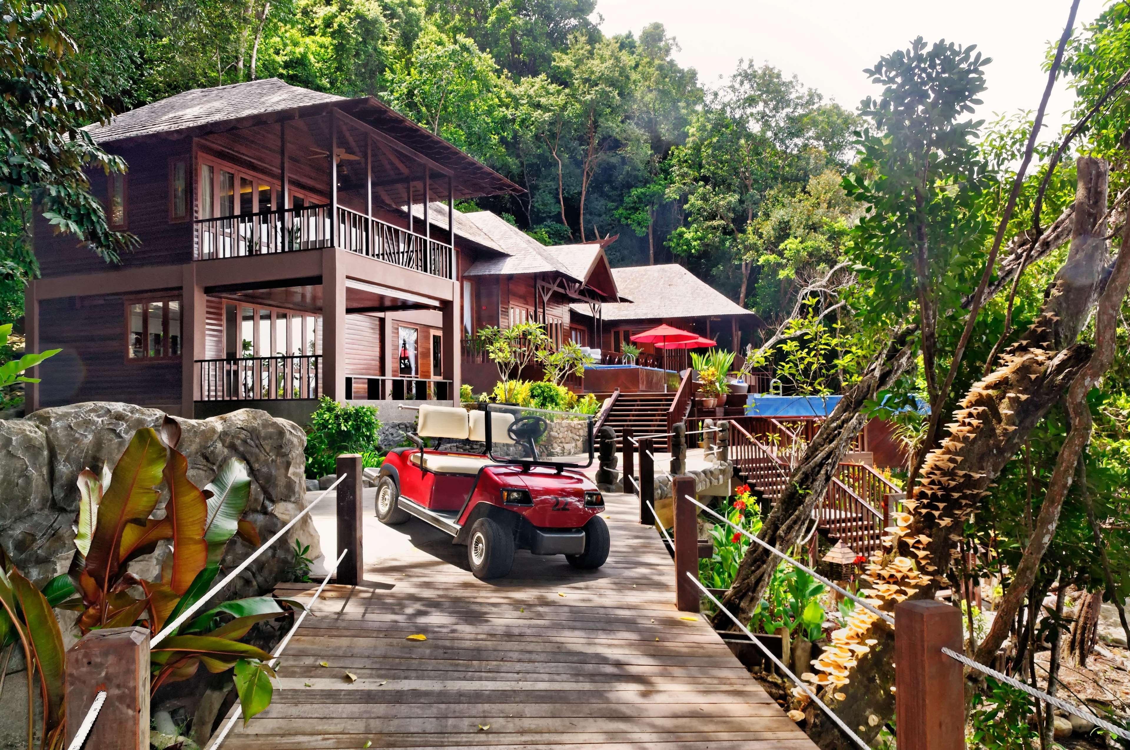 Bunga Raya Island Resort & Spa Gaya Island Exterior foto